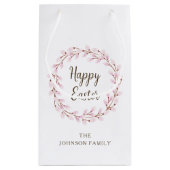 キュートプッシウィローハッピーイースター スモールペーパーバッグ (裏面)