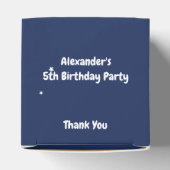 キュートプラネットサターン宇宙銀河系キッド誕生日 フェイバーボックス (上部)