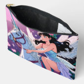 キュートプリントカットソーバッグ アクセサリーポーチ (見開き)