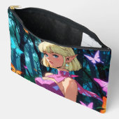 キュートプリントカットソーバッグ アクセサリーポーチ (見開き)