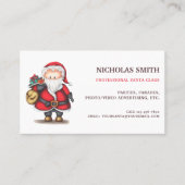 キュートプロフェッショナルサンタクロース 名刺 (正面)