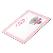 キュートプンコアレードエクスペリテッドコアラベア先生 ノートパッド (アングル)