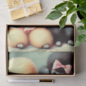 キュートプードルイラストレーション 薄葉紙 (ギフト)