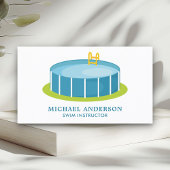 キュートプール水泳コーチスイムインストラクター 名刺