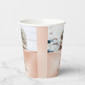 キュートヘッジホッグバラ金ゴールド |カスタム誕生日 紙コップ (左)