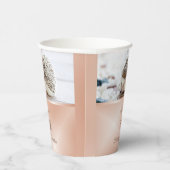 キュートヘッジホッグバラ金ゴールド |カスタム誕生日 紙コップ (右)