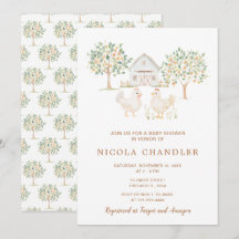 キュートヘンズファームバームベビーシャワー