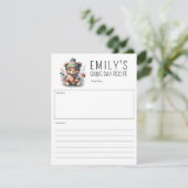 キュートベアカスタムレシピカード (スタンド正面)