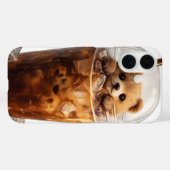 キュートベアコーヒーiPhoneケース | 美しい動物デザイン Case-Mate iPhoneケース (裏面 (横))