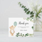 キュートベアサンキューカード サンキューカード (スタンド正面)