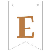 キュートベアワンフォトファースト誕生日 バンティングフラッグ (第3の旗)