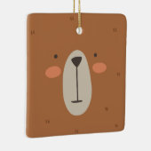 キュートベアーキッズベビー子供部屋ルーム セラミックオーナメント (右)