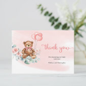 キュートベアーグリーンユーカリリースベビーサンキューユナイテッド エンクロージャーカード (スタンド正面)