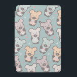 キュートベアーズスイーツスナック紙吹雪 iPad MINIカバー<br><div class="desc">かわいいクマのパターンipadカバー</div>