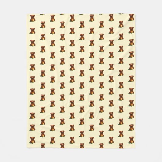 キュートベアーズフリースブランケット フリースブランケット (正面)