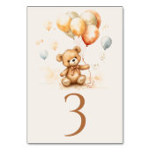 キュートベアーニュートラル テーブルナンバー (正面)