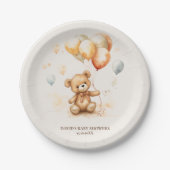 キュートベアーニュートラル ペーパープレート (正面)