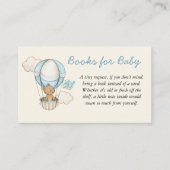 キュートベアーハローリトルワンブックベビー エンクロージャーカード (正面)