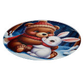 キュートベアーホールディングバニー カッティングボード (角)