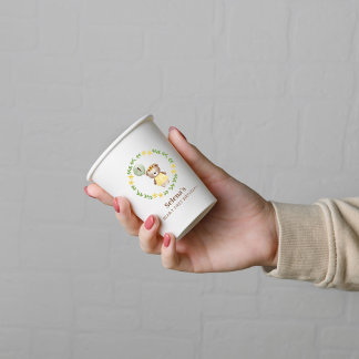 キュートベア誕生日 紙コップ