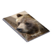 キュートベア顔 ノートブック (右側)