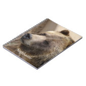 キュートベア顔 ノートブック (左側)