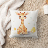 キュートベビーキラフェスクエア装飾用クッション クッション (ブランケット)