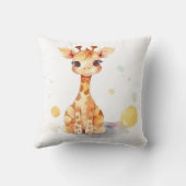 キュートベビーキラフェスクエア装飾用クッション クッション (裏面)