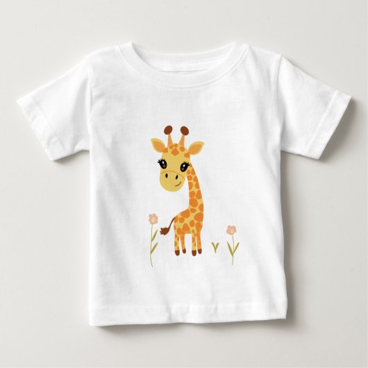 キュートベビーキラフェボホ ベビーTシャツ (正面)
