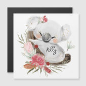 キュートベビーコアラ金ゴールドスペックル名前をカスタムする (正面/裏面)