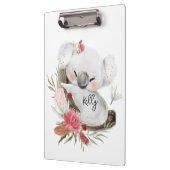 キュートベビーコアラ金ゴールドスペックル名前をカスタムする クリップボード (左)