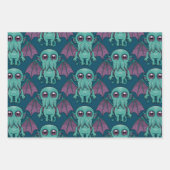 キュートベビーシュルフモンスター ラッピングペーパーシート (正面3)