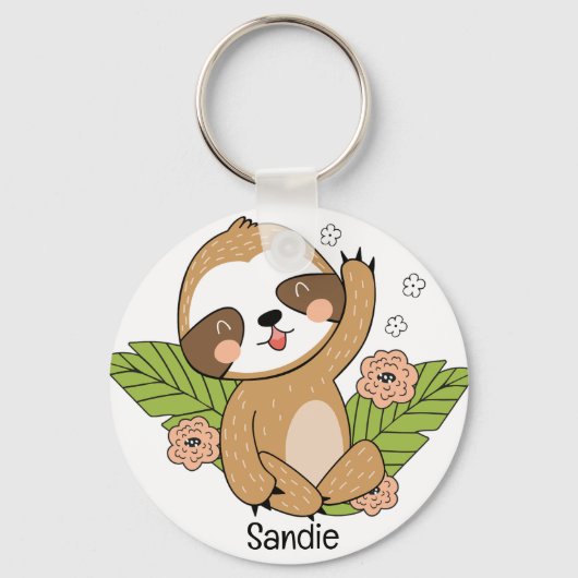 キュートベビースース名前をカスタムする キーホルダー (正面)