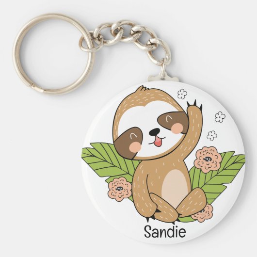 キュートベビースース名前をカスタムする キーホルダー (正面)