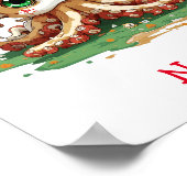 キュートベビータコ名前をカスタムする ポスター (角)