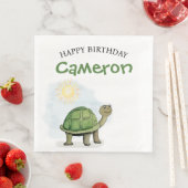 キュートベビータートルイラストレーション (インサイチュ)