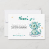 キュートベビードラゴン サンキューカード (正面)