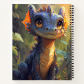 キュートベビードラゴン ノートブック (裏面)