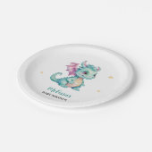 キュートベビードラゴン ペーパープレート (アングル)