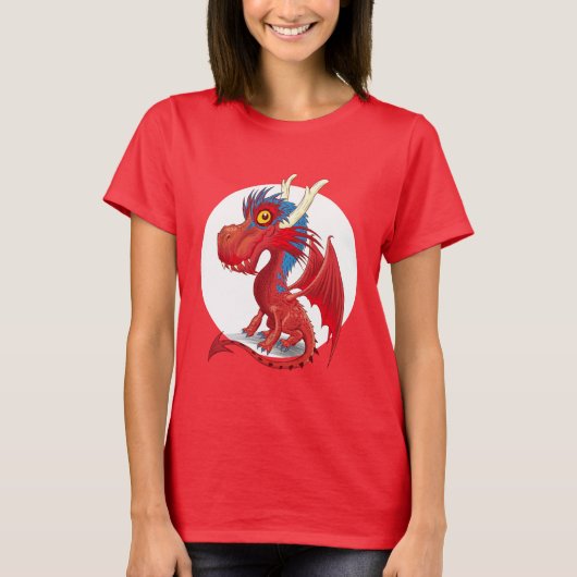 キュートベビードラゴン Tシャツ (正面)