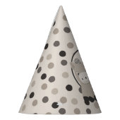 キュートベビードンキー誕生日 パーティーハット (左)