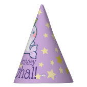 キュートベビーナルファルパーソナライズされたwith stars パーティーハット (右)