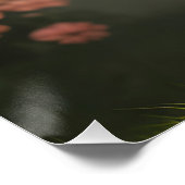 キュートベビーバニーポートレート ポスター (コーナー)