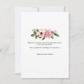 キュートベビーパンダフラットサンキューカード サンキューカード (裏面)