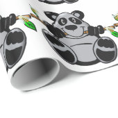 キュートベビーパ食べンダズバンブ ラッピングペーパー (ロールコーナー)