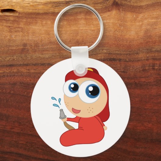 キュートベビーファイアファイターキーチェーン キーホルダー (正面)