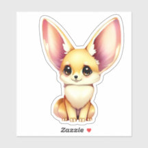 キュートベビーフェンネックキツネ