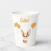 キュートベビーフェンネックキツネ