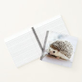 キュートベビーヘッジホッグ ノートブック (内部)