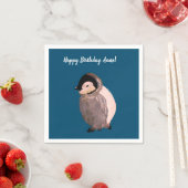 キュートベビーペンギン スタンダードカクテルナプキン (インサイチュ)